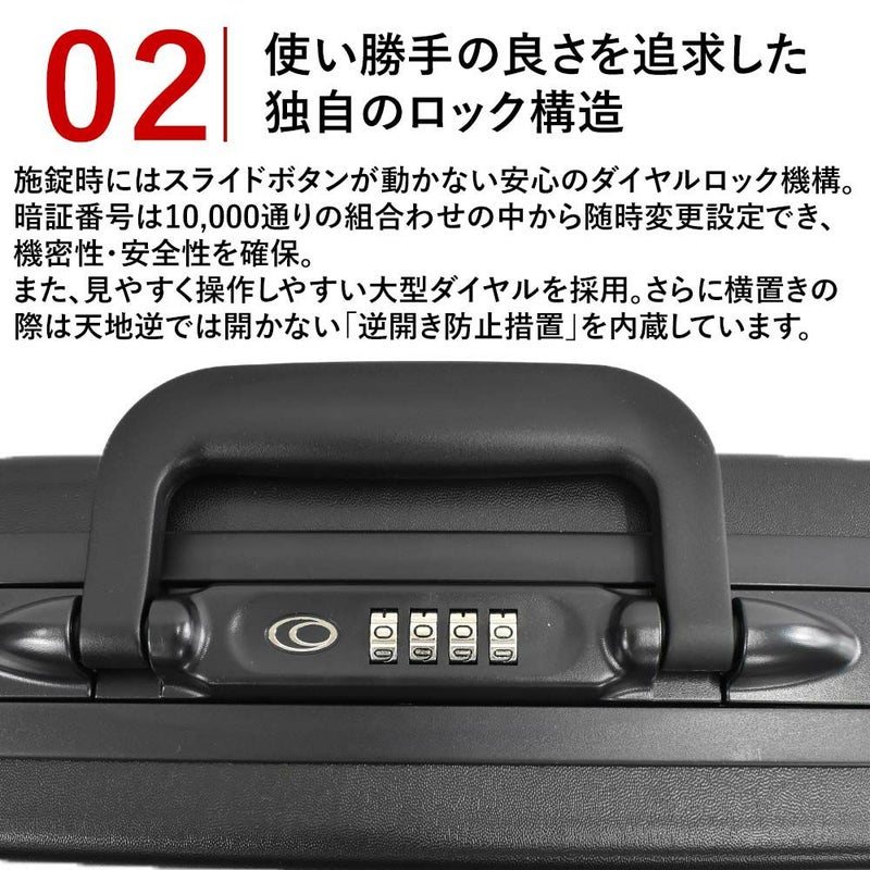 メダリオンMEDALLIONアタッシュケースA3サイズ15.3LA3MD03411|ビジネスバッグビジネスバックアタッシェケースメンズメンズバックバッグバックかばんカバン鞄03411丈夫ブラック日本製エースダイヤルロックハード