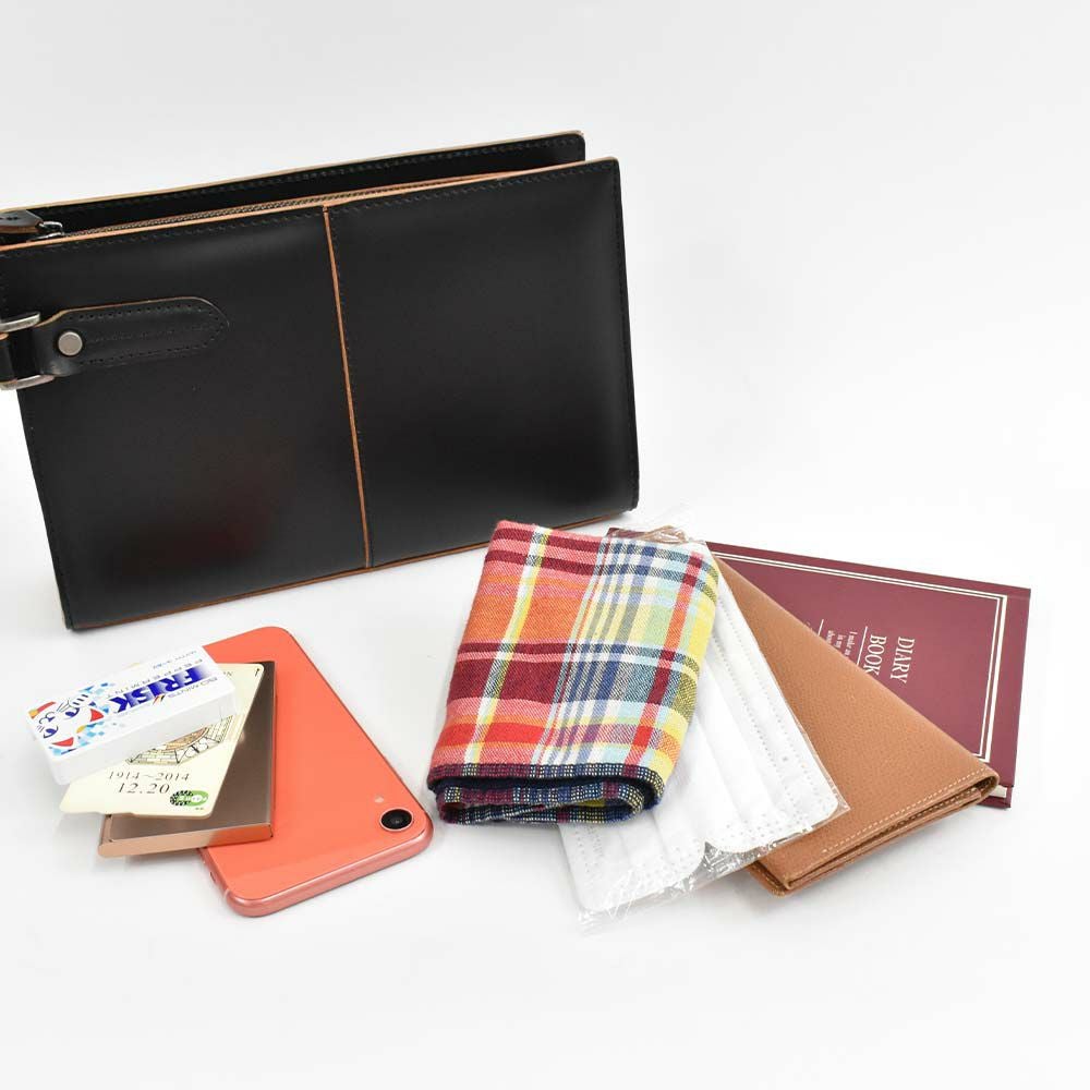 コンプレックスガーデンズCOMPLEXGARDENS枯淡(コタン)本革セカンドバッグ3680|クラッチバッグクラッチバックセカンドバックメンズ結婚式葬式フォーマルレザー本革牛革普段使いブランド冠婚葬祭青木鞄AOKI