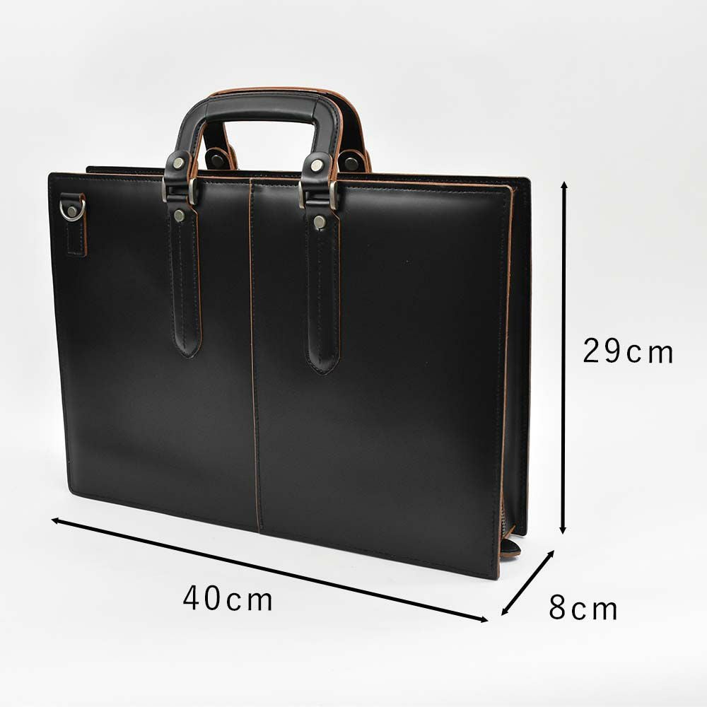 COMPLEXGARDENS枯淡（コタン）2way牛革ビジネスバッグA4サイズ大開きタイプ