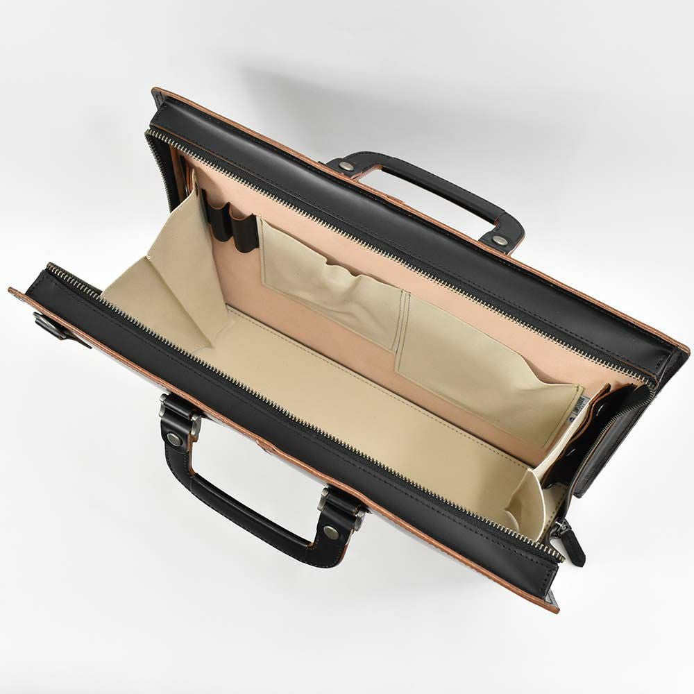 COMPLEXGARDENS枯淡（コタン）2way牛革ビジネスバッグA4サイズ大開きタイプ