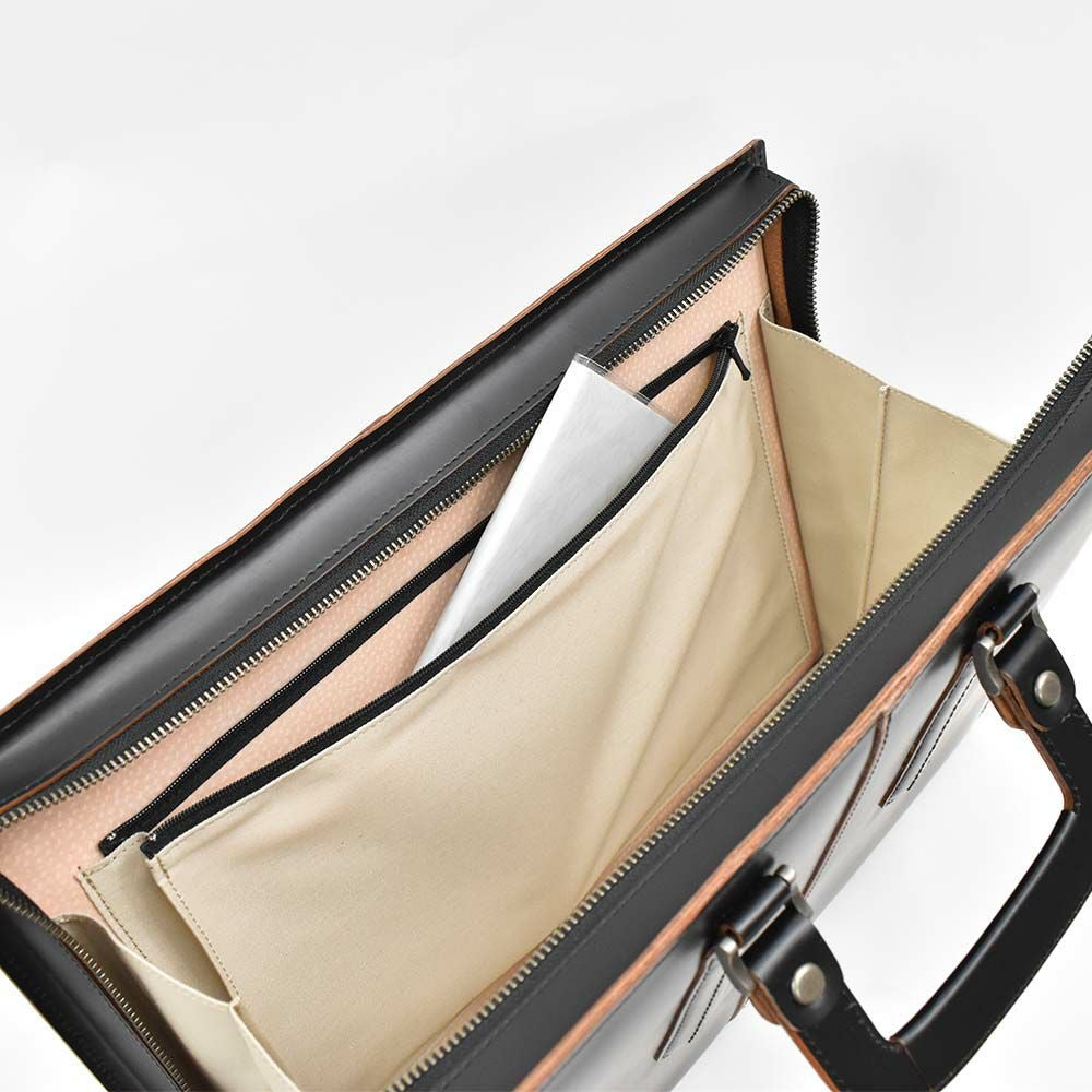 【10%OFFクーポン&P10倍】コンプレックスガーデンズCOMPLEXGARDENS枯淡コタン本革ブリーフケースビジネスバッグA4サイズ大開きタイプメンズ