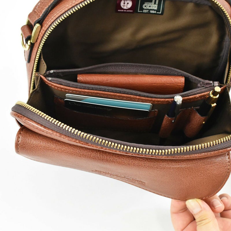 Lugard(ラガード)NEVADA(ネヴァダ)シリーズ2wayミニショルダーバッグヨコ型