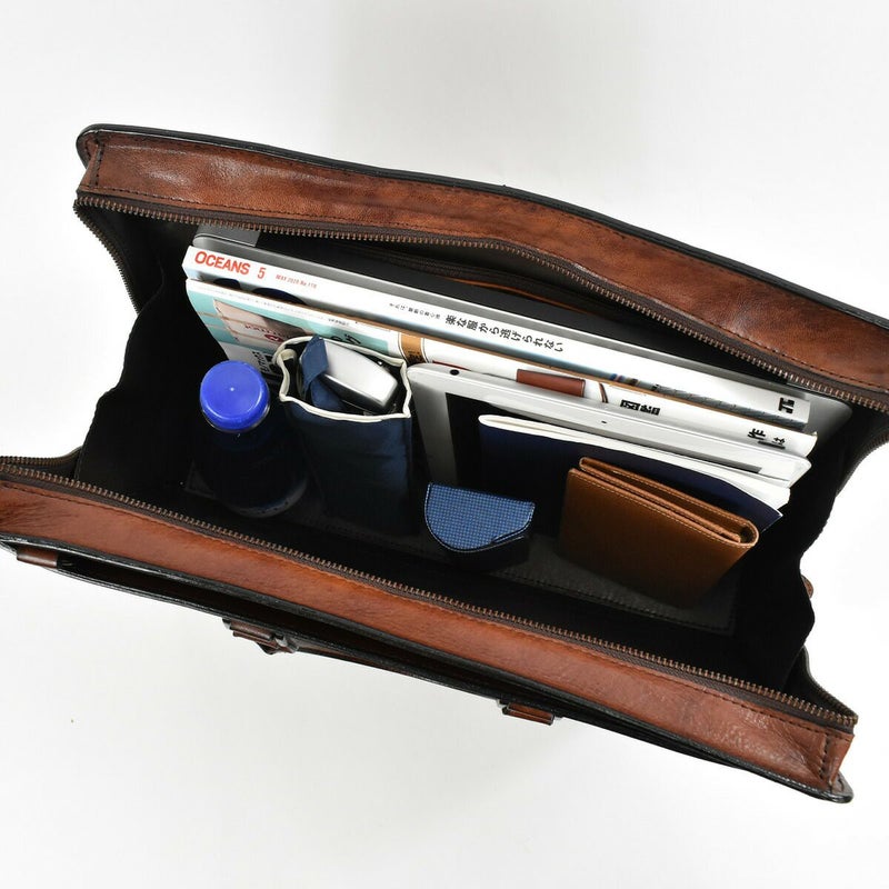 【10%OFFクーポン&P10倍】LugardラガードG3シリーズ本革ビジネスバッグA4ファイルサイズメンズブリーフケース