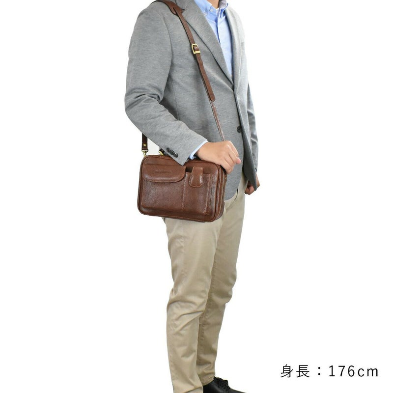 Lugard、NEVADAラガードネヴァダ2wayショルダーバッグ2気室マチ広タイプ