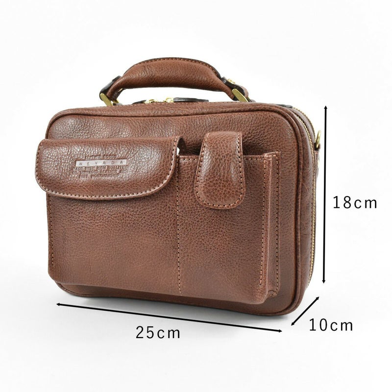 Lugard、NEVADAラガードネヴァダ2wayショルダーバッグ2気室マチ広タイプ