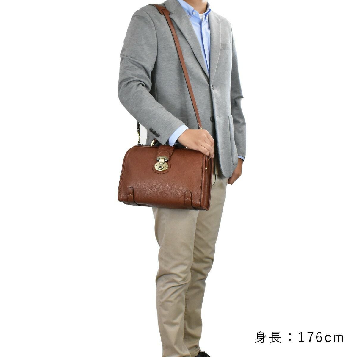 Lugard、NEVADAラガード・ネヴァダ2WAY牛革ダレスバッグB5ジャストサイズ