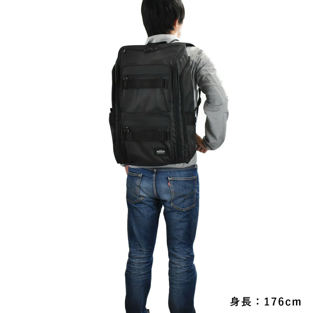 HARVEST(ハーヴェスト)MOUSTACHE(ムスタッシュ)スクエア型リュックサック44L