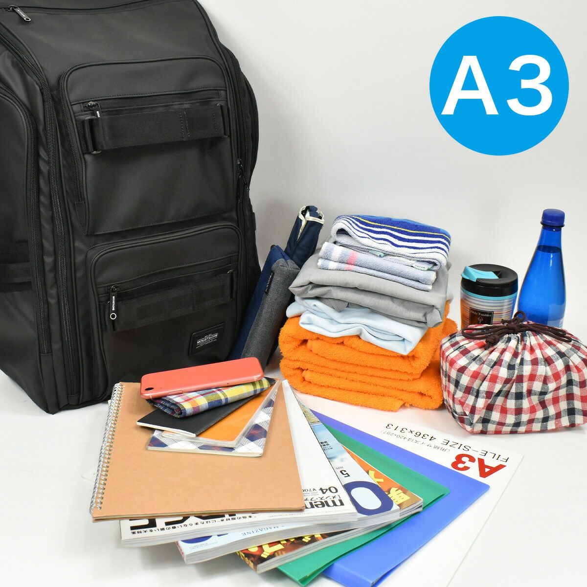 HARVEST(ハーヴェスト)MOUSTACHE(ムスタッシュ)スクエア型リュックサック44L