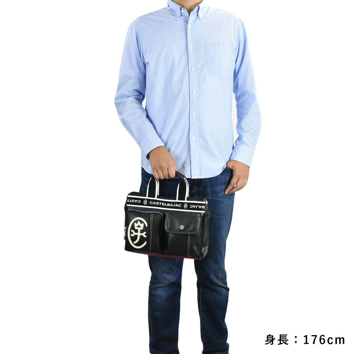 カステルバジャックドミネ手提げバッグドライビングトート