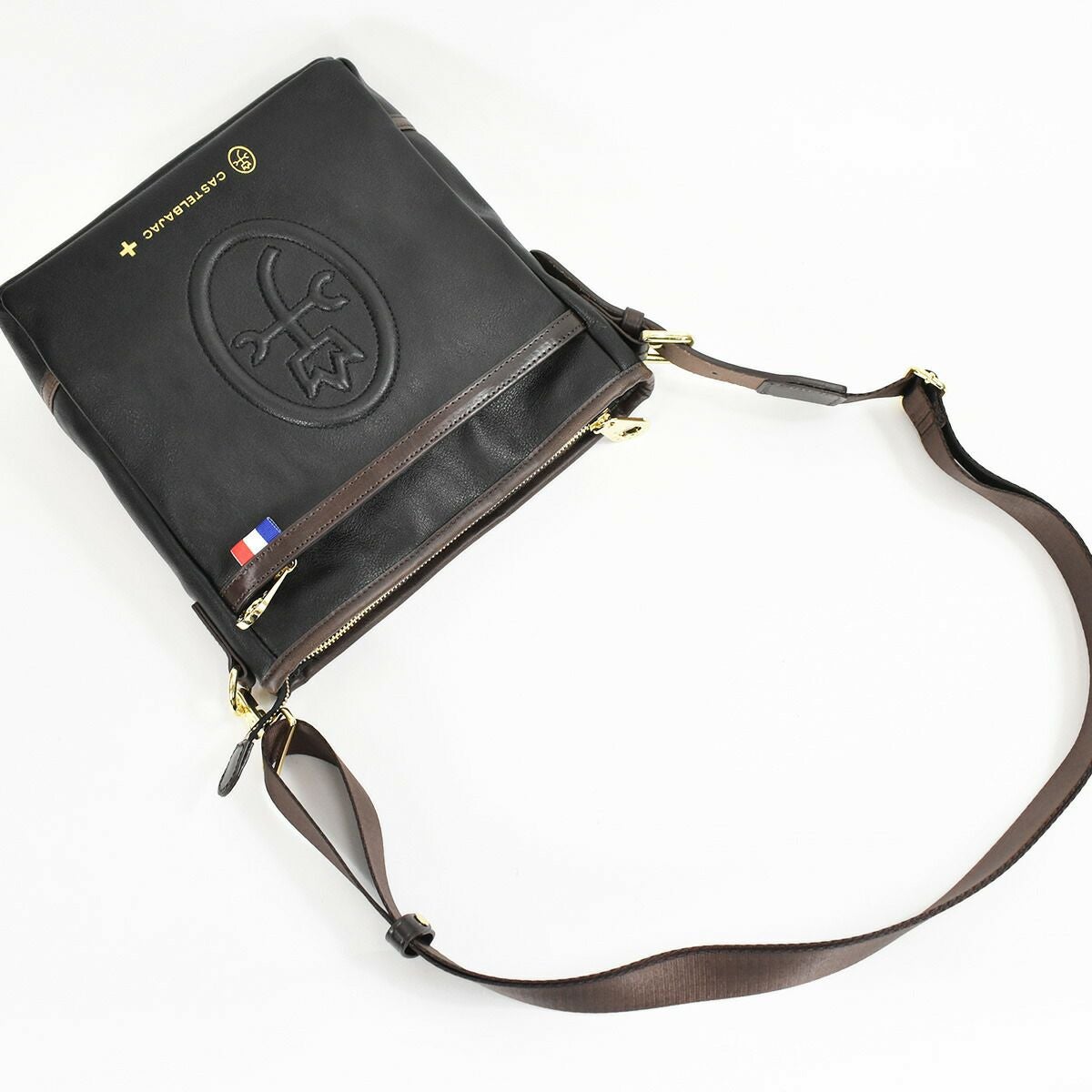 【9/4～★スーパーSALE最大36倍】カステルバジャックショルダーバッグバッグCASTELBAJACメンズレディースルポショルダーバックプレゼント彼氏男性誕生日プレゼントバック肩掛けカバン斜めがけ斜め掛けブランドおしゃれ人気33102