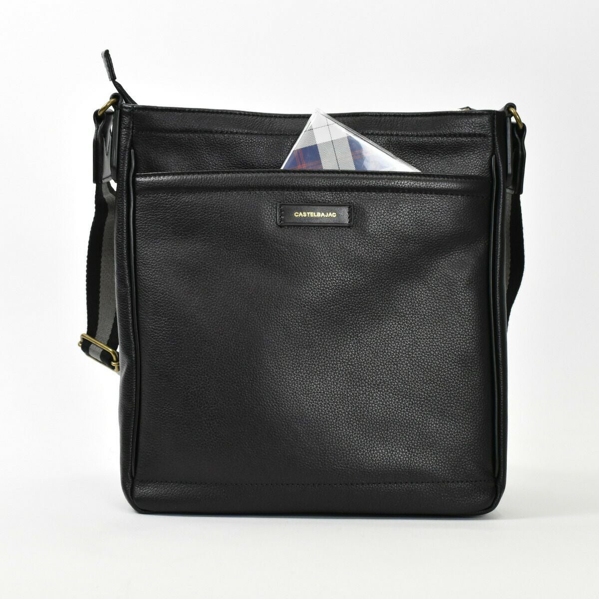 カステルバジャックロンド・シリーズ本革ショルダーバッグ