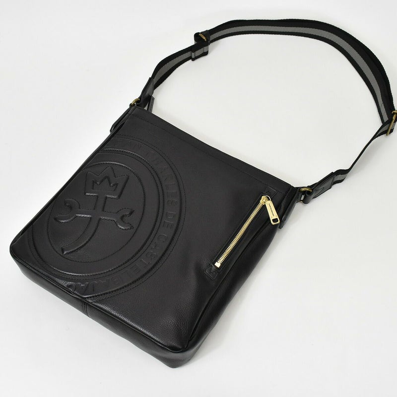 【ポイント最大30倍】カステルバジャックCASTELBAJACロンド本革B5大サイズショルダーバッグ85102|薄マチタイプショルダーバックショルダーメンズレザー革バッグ肩掛けバック肩掛けバッグプレゼント彼氏男性誕生日プレゼントギフト