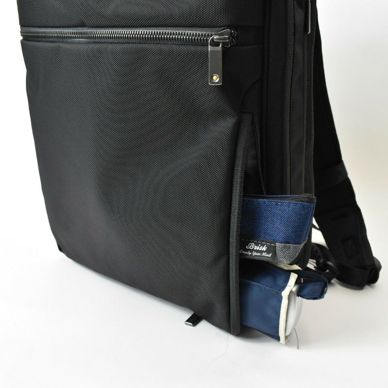 ace.GENEエースジーンレーベルガジェタブルCBビジネスリュックA4ファイルサイズメンズ自転車防水撥水通勤エースパソコン収納２気室おしゃれかっこいいブラッククロ黒ネイビーコン紺