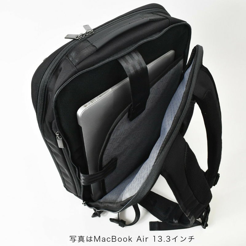 【10%OFFクーポン&P10倍】ace.GENEエースジーンガジェタブルCBビジネスリュックA4ファイルサイズメンズ自転車防水撥水通勤パソコン収納２気室おしゃれかっこいいブラック黒ネイビー|リュックリュックサックバックパックバッグバックacegeneエース