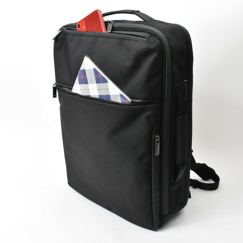 ace.GENEエースジーンレーベルガジェタブルCBビジネスリュックB4サイズメンズ自転車防水撥水通勤エースパソコン収納２気室おしゃれかっこいいブラッククロ黒ネイビーコン紺