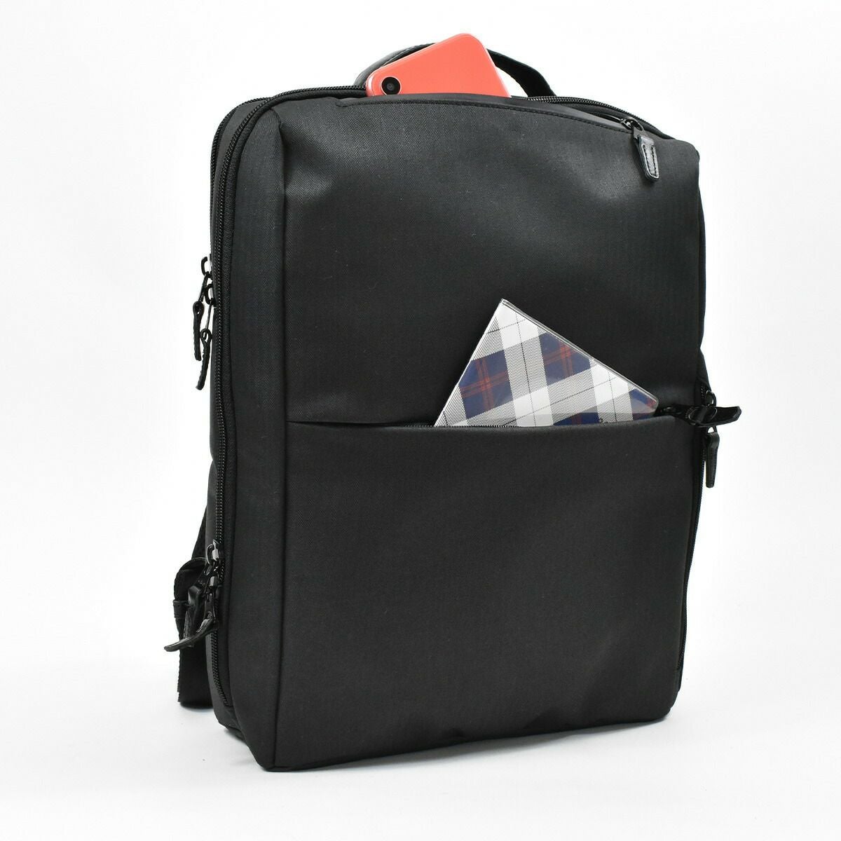 HARVEST(ハーヴェスト)moustasheontime(ムスタッシュ)ビジネスリュック通勤リュックブリーフケースリュック型ビジネス黒コングレー