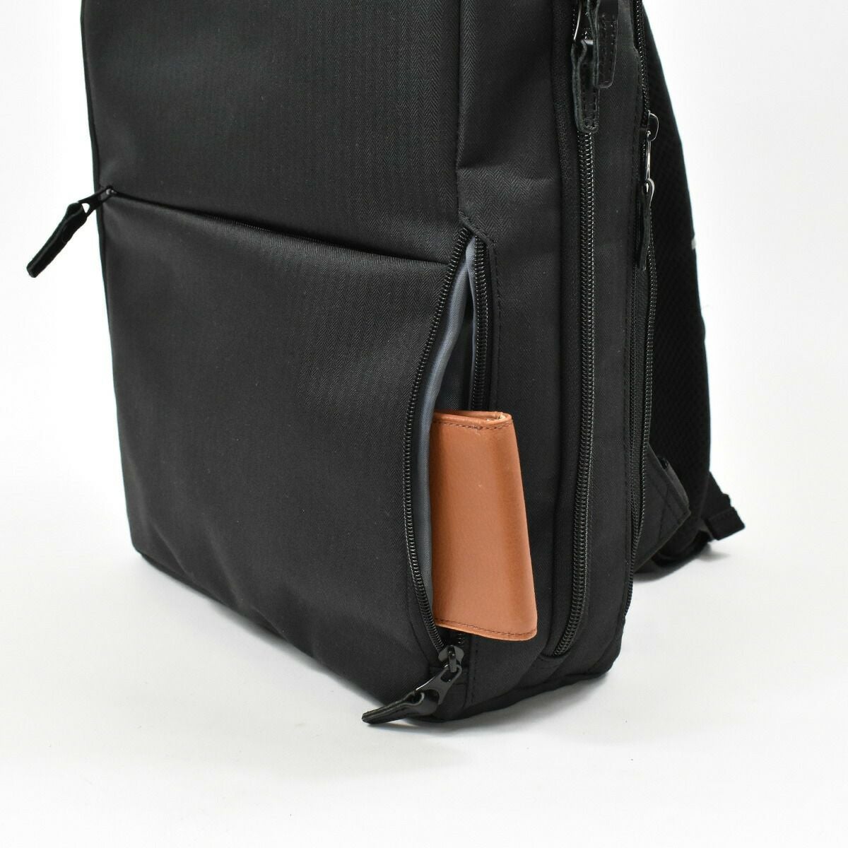 HARVEST(ハーヴェスト)moustasheontime(ムスタッシュ)ビジネスリュック通勤リュックブリーフケースリュック型ビジネス黒コングレー