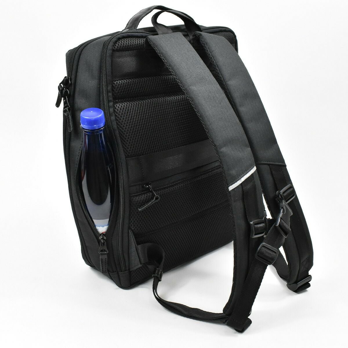 HARVEST(ハーヴェスト)moustasheontime(ムスタッシュ)ビジネスリュック通勤リュックブリーフケースリュック型ビジネス黒コングレー