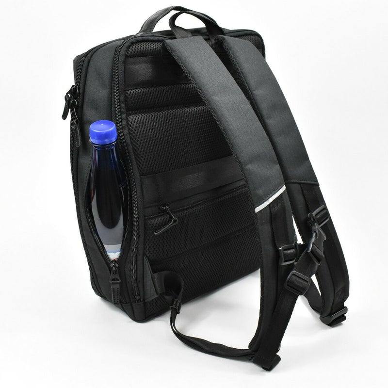 HARVEST(ハーヴェスト)moustasheontime(ムスタッシュ)ビジネスリュック通勤リュックブリーフケースリュック型ビジネス黒コングレー