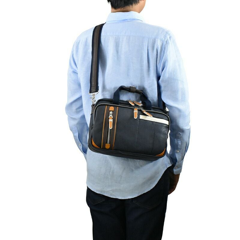 HARVEST(ハーヴェスト)MOUSTACHE(ムスタッシュ)2wayショルダーバッグドライビングトート斜め掛けショルダー手提げかばんクロコンキャメル合皮ショルダーハーベストバッグ車通勤