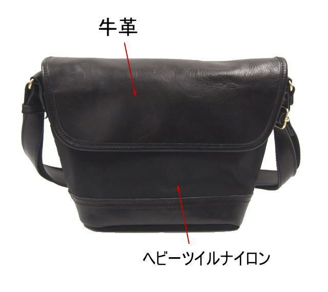 【ポイント10倍】DOUBLESダブルスHARVESTハーヴェストハーベスト本革&ナイロンかぶせ型ショルダーメンズショルダーバッグ斜め掛けショルダークロコンレッド牛革ショルダーMOUSTACHEムスタッシュショルダーバックJOK7075