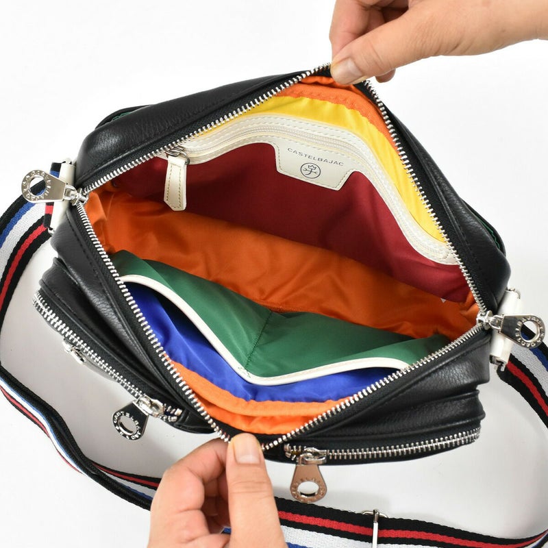 【10%OFFクーポン&P10倍】カステルバジャックCASTELBAJACローレンミニショルダーバッグショルダーバッグ撥水防汚ユニセックス男女兼用メンズレディース斜めがけショルダーショルダーバックショルダー