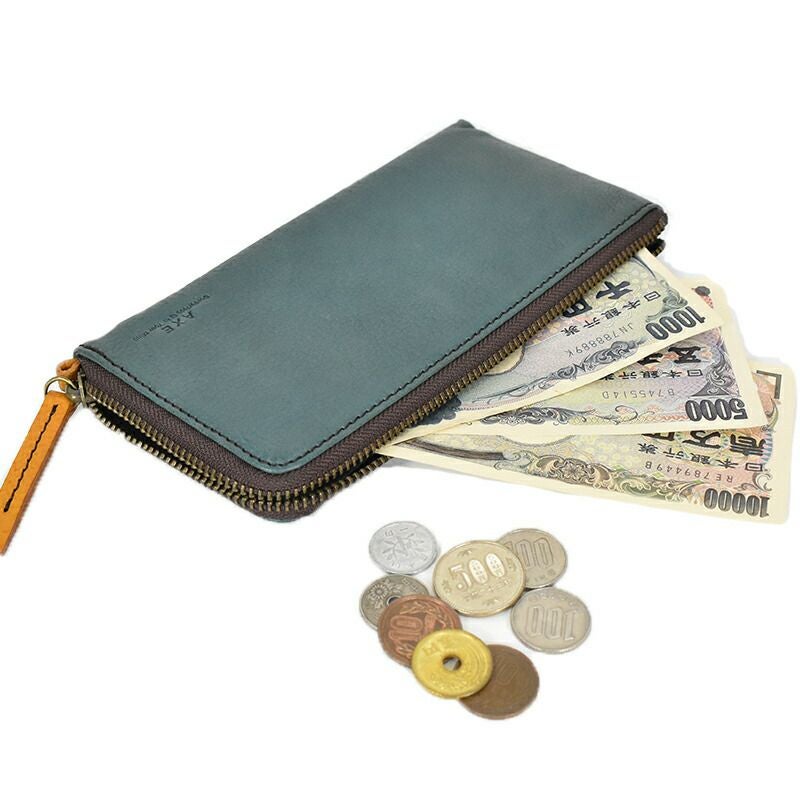 【最大500円OFFクーポン&P10倍!】AXEアックスL字ファスナー長財布|メンズ本革革レザー財布長財布札入れサイフ薄いウォレットロングウォレットメンズ財布クリスマスクリスマスプレゼントギフトプレゼント彼氏薄型おしゃれ