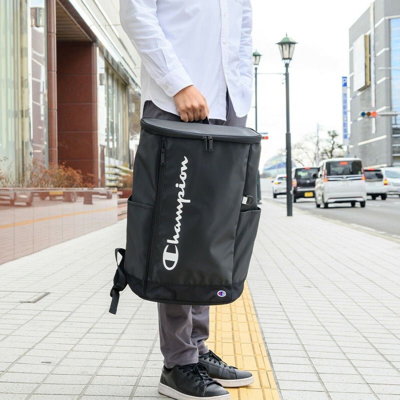 【2025新作】チャンピオンリュック通学33LB4Championリュックサック男子女子メンズレディース中学生高校生女子高生大容量ボックス型バックパックボックスリュック通学リュックブランド63972