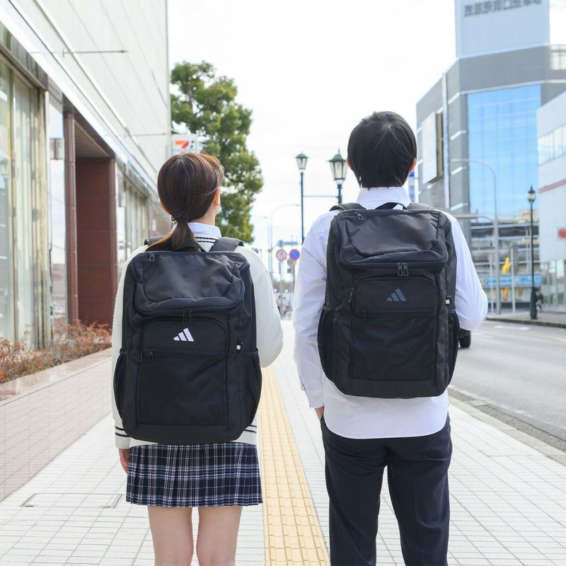 【2025新作】アディダスリュック35LB4A4adidas通学男子女子リュックサックメンズレディース中学生高校生女子高生男の子女の子スポーツリュック通学リュックスポーツボックス型大容量68562