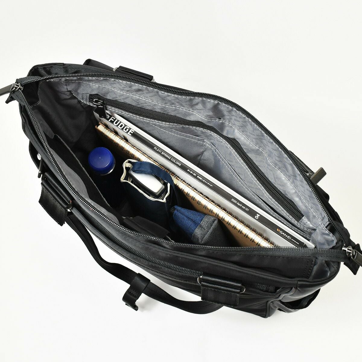 【500円OFFクーポン&最大41倍】ace.GENEエースジーンスリブライトトートバッグA462521タテ型|メンズレディースビジネストートトートバックトートビジネスバッグビジネスファスナー付きエース小さめ人気ブランドおすすめacegene