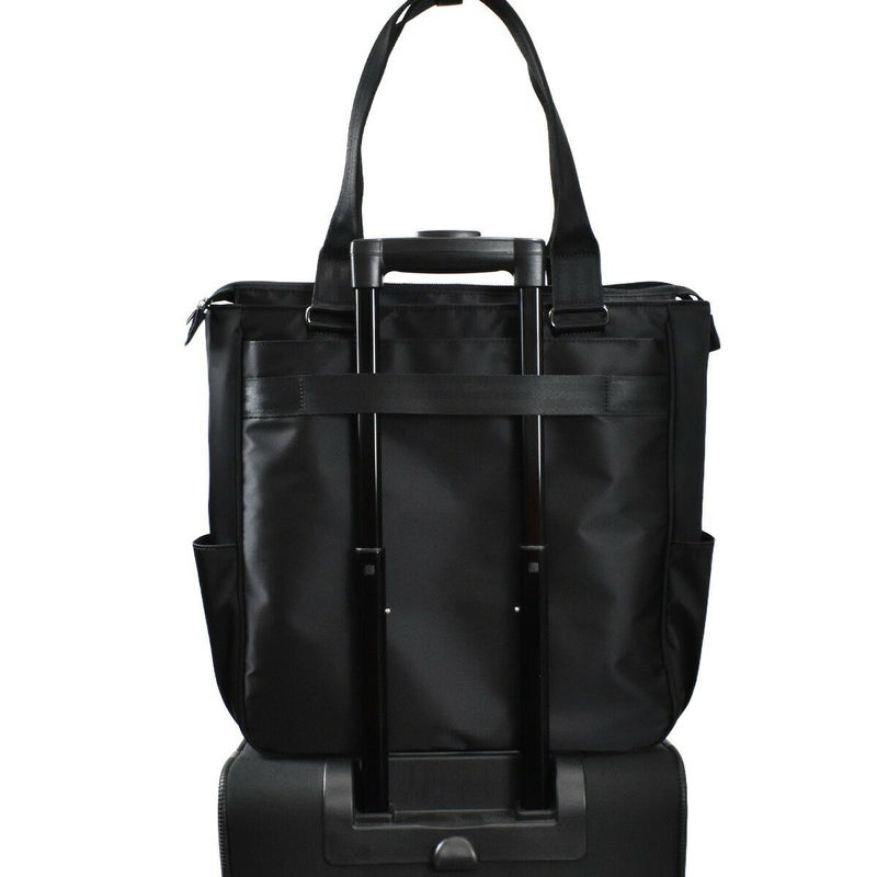 【500円OFFクーポン&最大41倍】ace.GENEエースジーンスリブライトトートバッグA462521タテ型|メンズレディースビジネストートトートバックトートビジネスバッグビジネスファスナー付きエース小さめ人気ブランドおすすめacegene