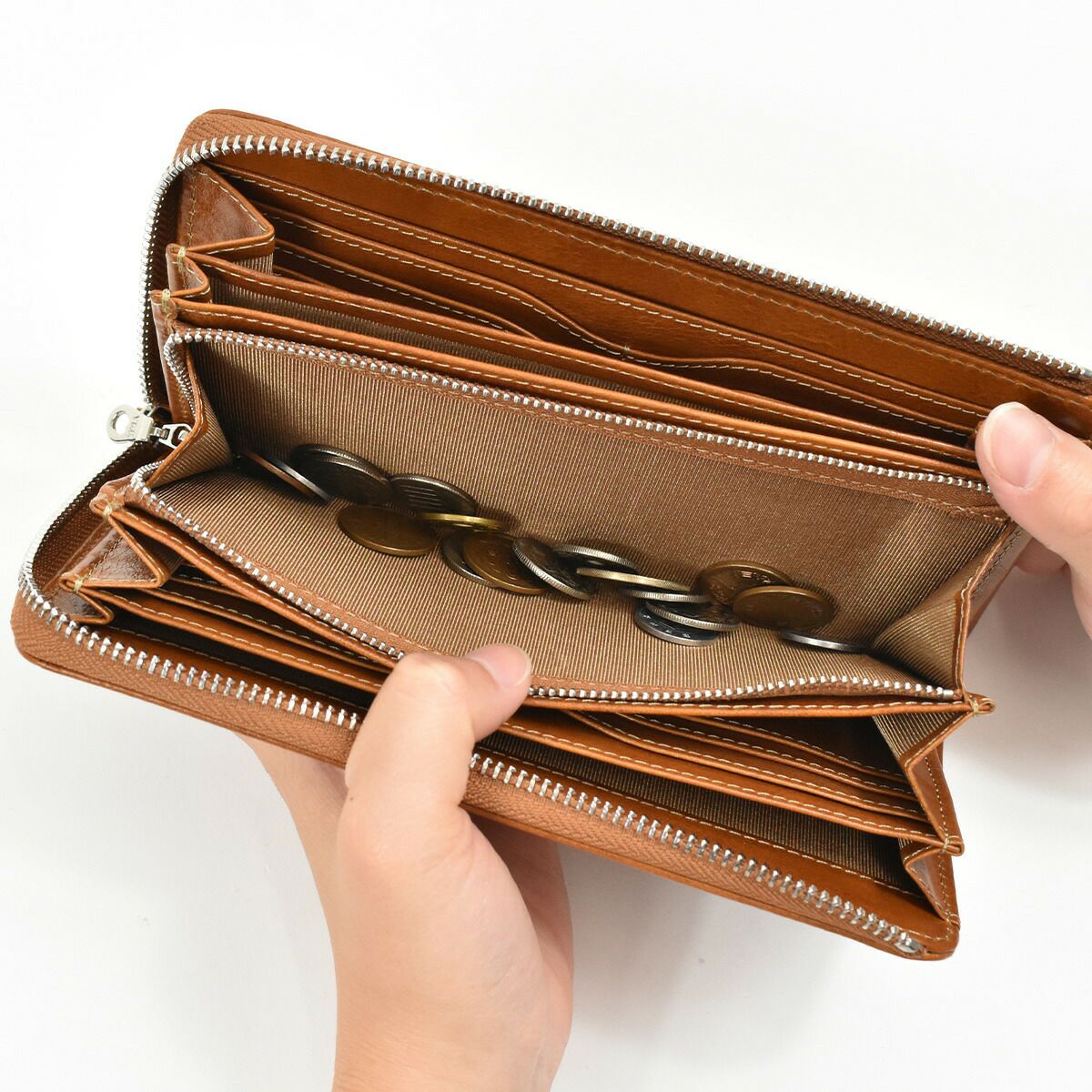 【ポイント最大36倍】ゾナールZONALe長財布財布本革革レザーメンズレディースレンジナRENZAINAL字ファスナーラウンドファスナーファスナー付きロングウォレット小銭入れ付きブランド蛇腹じゃばら人気大容量ギフトプレゼント31086