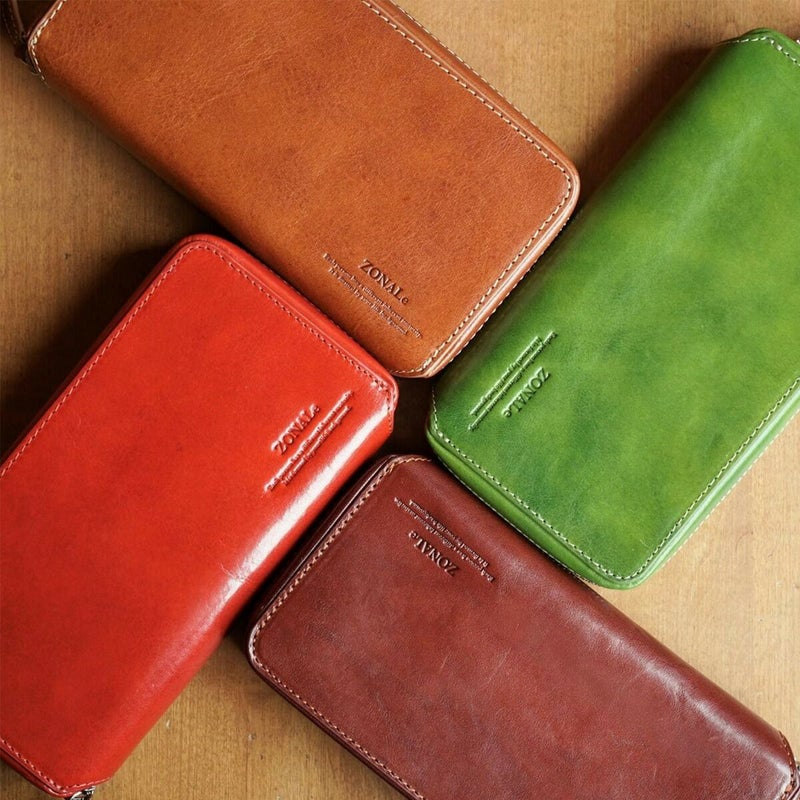 【ポイント最大34倍★6/25限定】ゾナールZONALe長財布財布本革革レザーメンズレディースレンジナRENZINAL字ファスナーラウンドファスナーファスナー付きスマホケース小銭入れ付きブランド蛇腹じゃばら人気大容量大きめギフトプレゼント31087