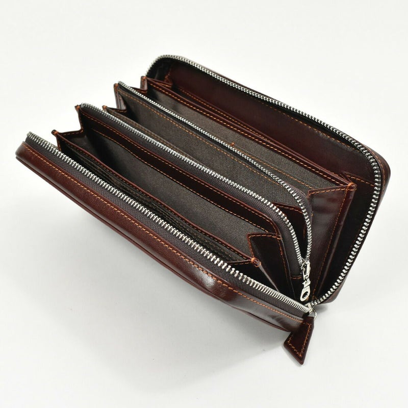 【ポイント最大34倍★6/25限定】ゾナールZONALe長財布財布本革革レザーメンズレディースレンジナRENZINAL字ファスナーラウンドファスナーファスナー付きスマホケース小銭入れ付きブランド蛇腹じゃばら人気大容量大きめギフトプレゼント31087