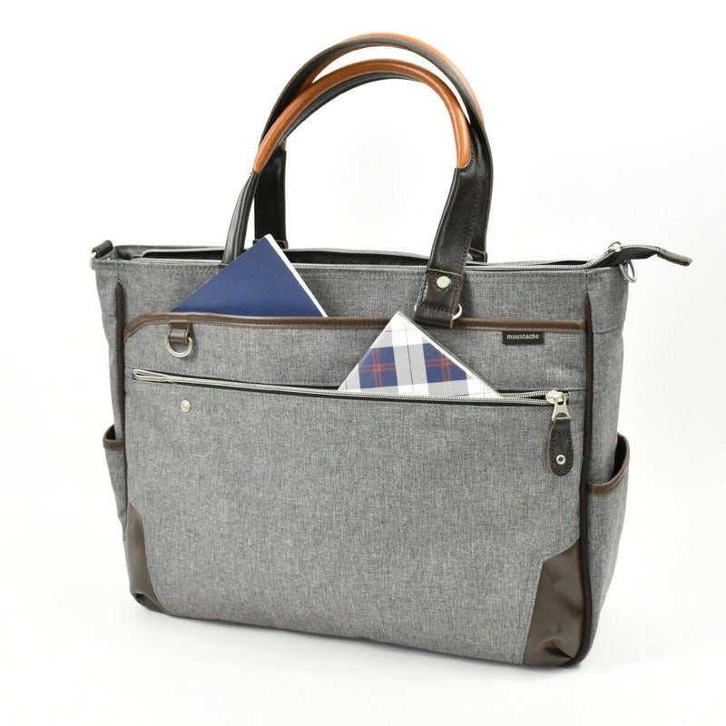 【ポイント最大32倍★6/30限定】ムスタッシュmoustacheontimeビジネスバッグメンズレディースB4A42WAYビジネスバックビジネストートバッグ通勤通勤バッグムスタッシュオンタイム人気ブランドビジネスカジュアルカジュアルJPF2172