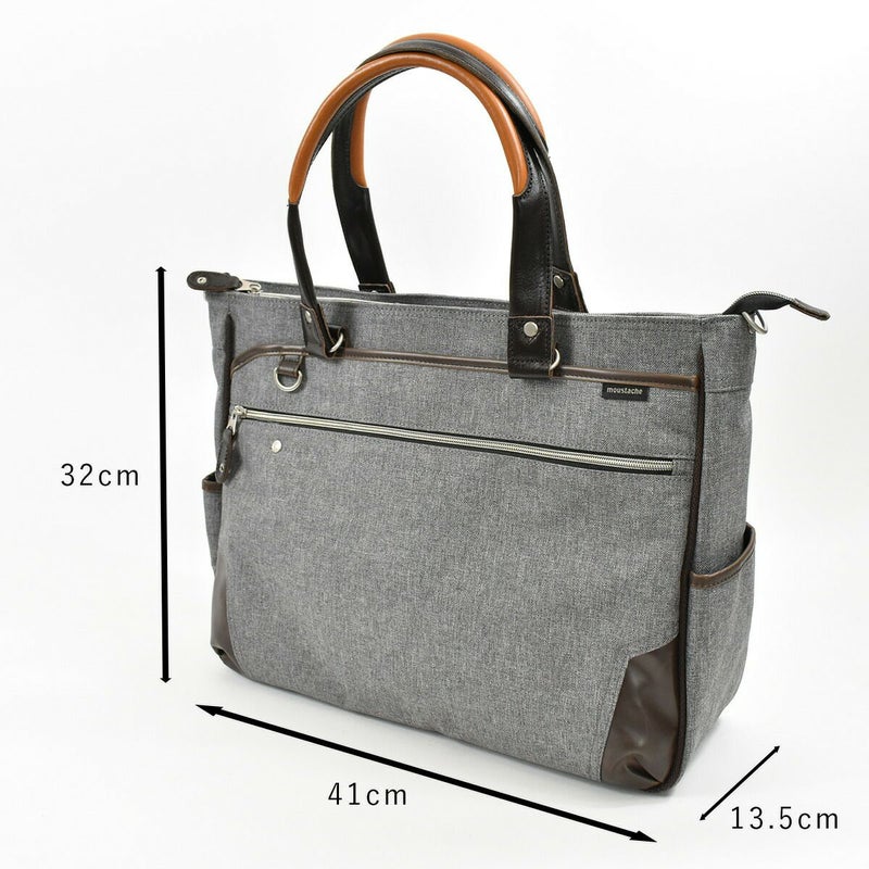 【ポイント最大32倍★6/30限定】ムスタッシュmoustacheontimeビジネスバッグメンズレディースB4A42WAYビジネスバックビジネストートバッグ通勤通勤バッグムスタッシュオンタイム人気ブランドビジネスカジュアルカジュアルJPF2172