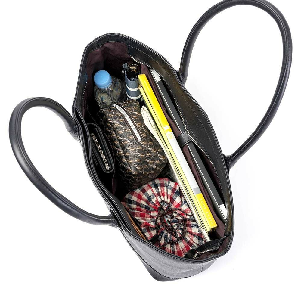 【P最大37倍|お買い物マラソン】JOYAジョヤトートバッグB4A4横型ヨコ型本革革レザーメンズレディーストートトートバックメンズトートバックレザートートビジネスシンプルブランドおしゃれファスナー付き肩掛けカバン大容量通勤J4001