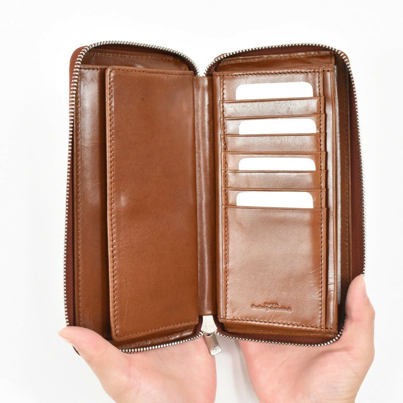 【ポイント最大38倍★9/25限定】JOYAジョヤ長財布メンズレディース本革牛革革レザー財布ファスナーラウンドファスナーウォレットロングウォレットメンズ財布メンズ長財布プレゼントおしゃれメンズサイフメンズ財布長ブランド大容量