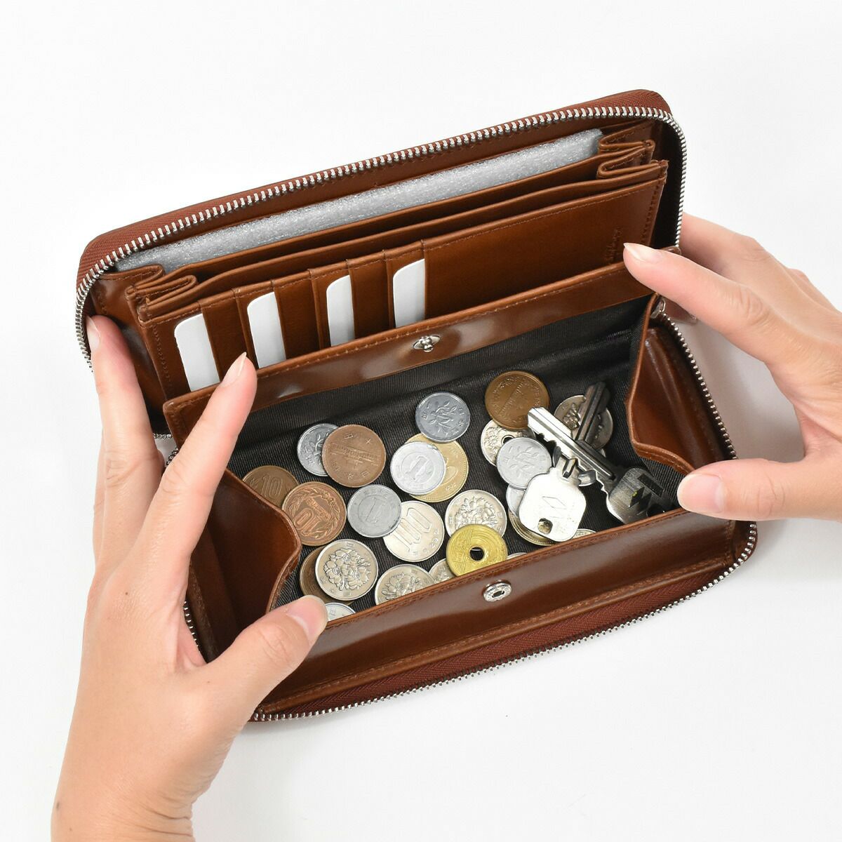 【ポイント最大38倍★9/25限定】JOYAジョヤ長財布メンズレディース本革牛革革レザー財布ファスナーラウンドファスナーウォレットロングウォレットメンズ財布メンズ長財布プレゼントおしゃれメンズサイフメンズ財布長ブランド大容量