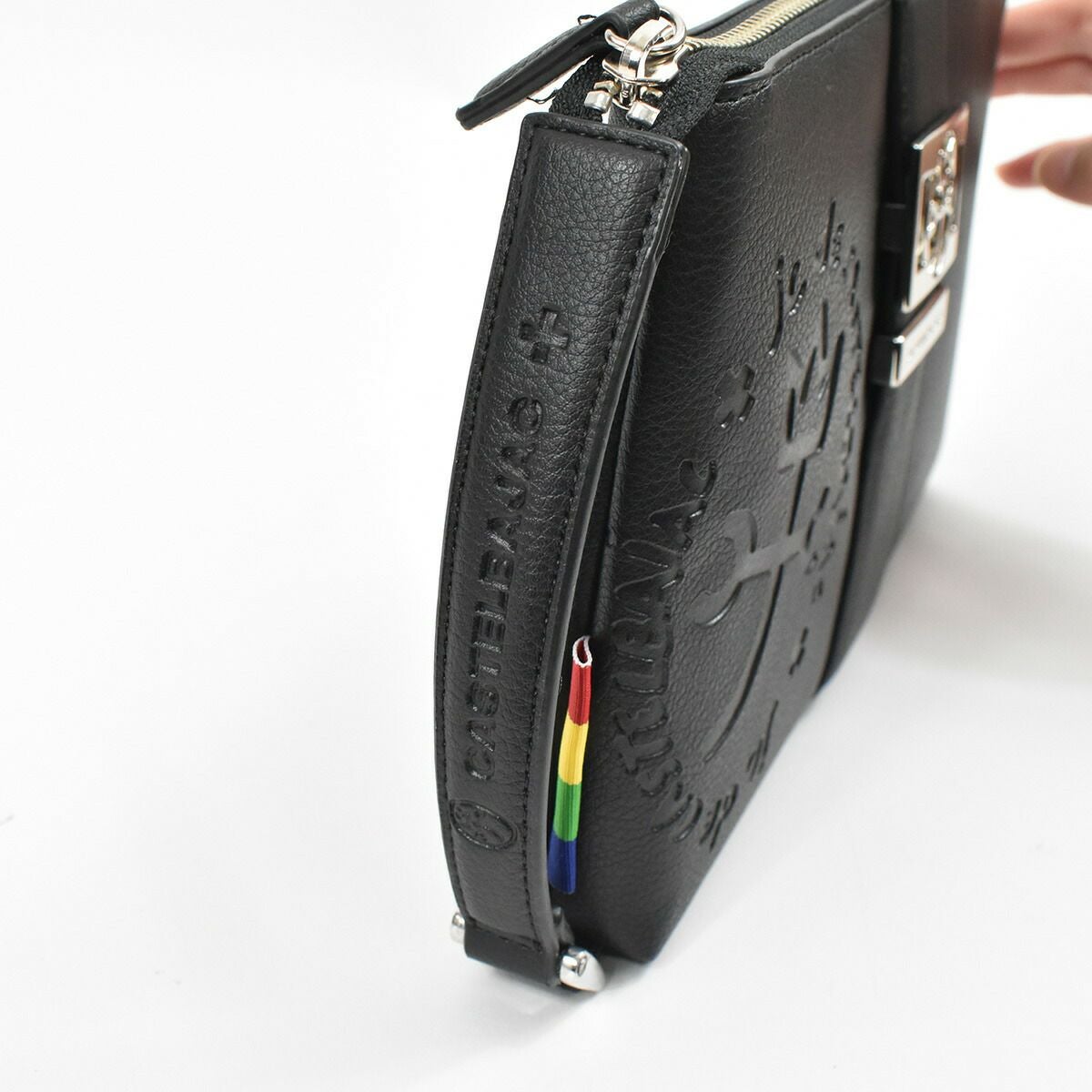 【ポイント最大25倍】カステルバジャックバッグセカンドバッグクラッチバッグCASTELBAJACソルベメンズレディースハンドバッグセカンドクラッチ合皮ブランド軽量おしゃれかっこいい人気iPad収納大きめ防水撥水結婚式二次会52201