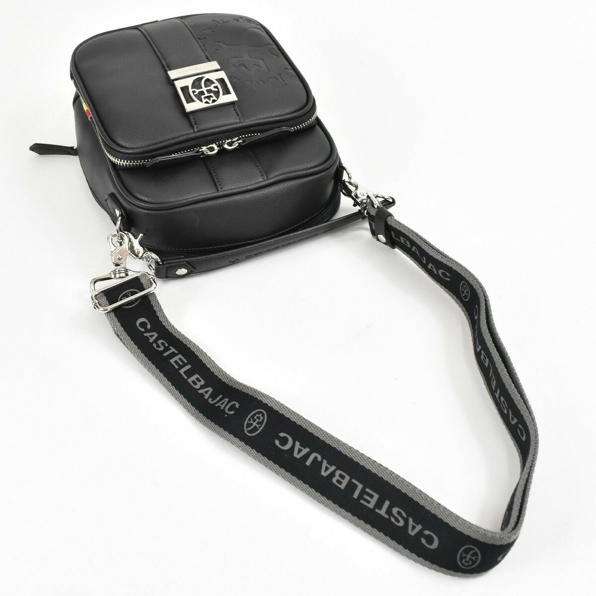 【ポイント最大25倍】カステルバジャックショルダーバッグバッグCASTELBAJACソルベメンズレディースミニショルダーショルダーバックショルダー合皮斜めがけバック斜め掛け肩掛けカバンボディバッグブランド軽量小さめ小さい52103