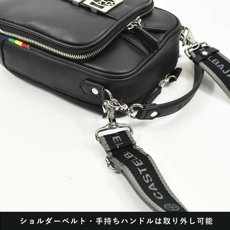 【ポイント最大25倍】カステルバジャックショルダーバッグバッグCASTELBAJACソルベメンズレディースミニショルダーショルダーバックショルダー合皮斜めがけバック斜め掛け肩掛けカバンボディバッグブランド軽量小さめ小さい52103