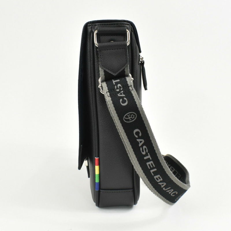 【ポイント最大25倍】カステルバジャックショルダーバッグバッグCASTELBAJACB5ソルベメンズレディースショルダーバックショルダー合皮斜めがけバック斜め掛けバッグ肩掛けカバンボディバッグブランド軽量大きめ大人おしゃれ52101
