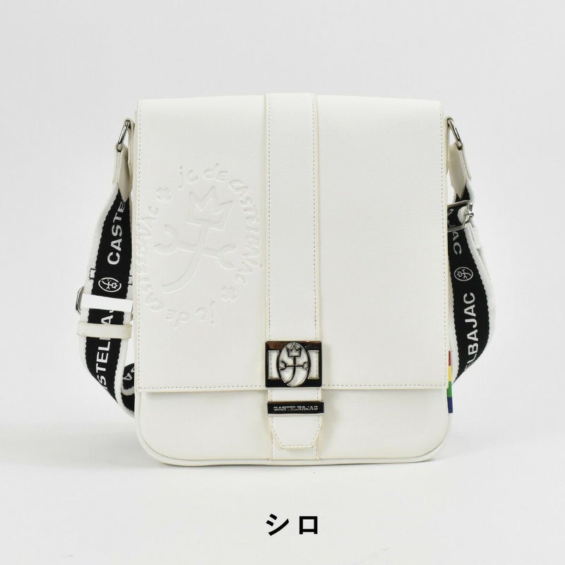 【ポイント最大25倍】カステルバジャックショルダーバッグバッグCASTELBAJACB5ソルベメンズレディースショルダーバックショルダー合皮斜めがけバック斜め掛けバッグ肩掛けカバンボディバッグブランド軽量大きめ大人おしゃれ52101