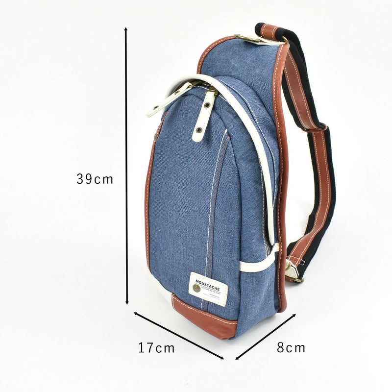 【ポイント最大27倍★48時間限定】MOUSTACHEムスタッシュボディバッグメンズレディースブランドワンショルダーショルダーバックショルダーバッグボディーバッグボディーバックボディバック肩掛けカバン斜め掛けバッグ斜めがけバッグYUQ5763