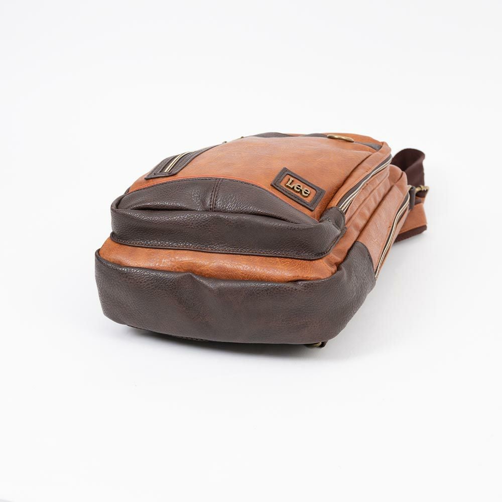 【ポイント最大38倍|10/5限定】Leeリーボディバッグリュックバッグメンズレディースブランドワンショルダーショルダーバッグリュックサックボディバック斜め掛けバッグ斜めがけバッグ男女兼用人気かっこいいシンプル合皮2WAY320-3101
