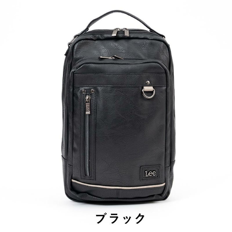【ポイント最大38倍|10/5限定】Leeリーボディバッグリュックバッグメンズレディースブランドワンショルダーショルダーバッグリュックサックボディバック斜め掛けバッグ斜めがけバッグ男女兼用人気かっこいいシンプル合皮2WAY320-3101