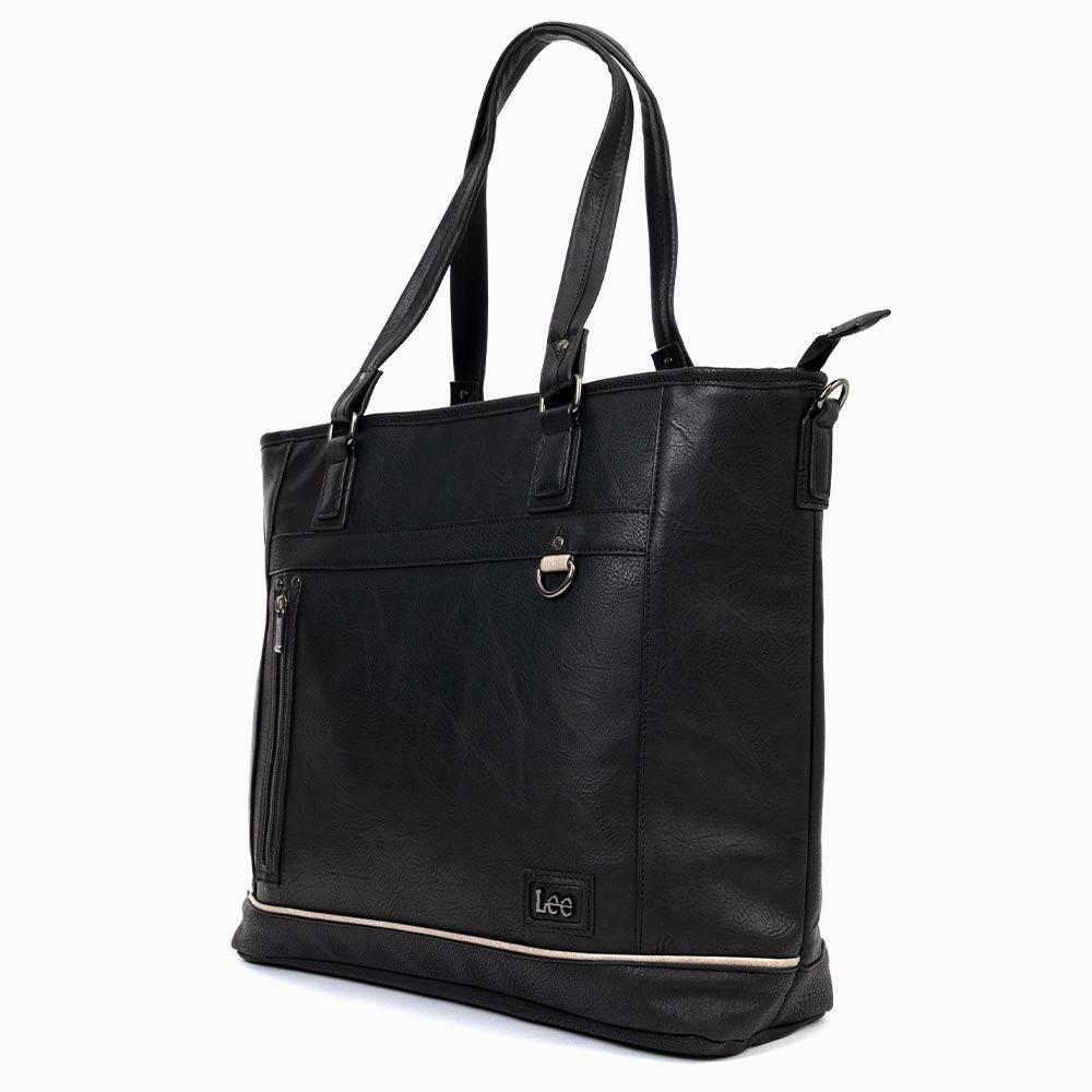 【ポイント最大38倍|10/5限定】LeeリートートバッグメンズレディースB4A4トートトートバックビジネストートバッグカジュアルトートバッグメンズトートバック肩掛けカバンシンプル人気おしゃれファスナー付き大きめ大容量320-3106