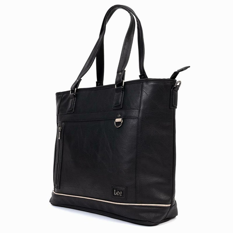 【ポイント最大38倍|10/5限定】LeeリートートバッグメンズレディースB4A4トートトートバックビジネストートバッグカジュアルトートバッグメンズトートバック肩掛けカバンシンプル人気おしゃれファスナー付き大きめ大容量320-3106
