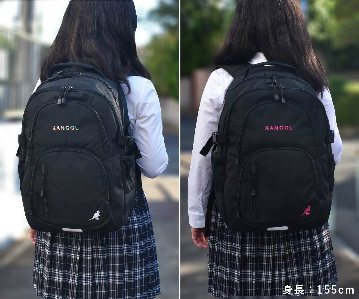 【ポイント最大26倍|10/12限定】カンゴールリュックKANGOL29Lレディースメンズリュックサックバックパックバッグバックスポーツリュックスポーツ通学通学リュック人気ブランドおしゃれ男子女子女子高生大容量レインカバー付き250-1520